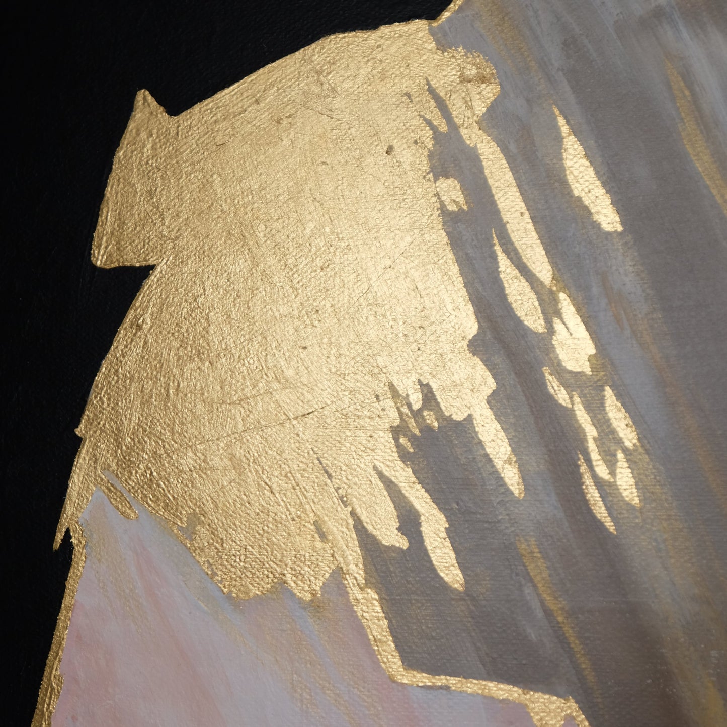 Gold Crush — x2 Original Fine Art Painting SET