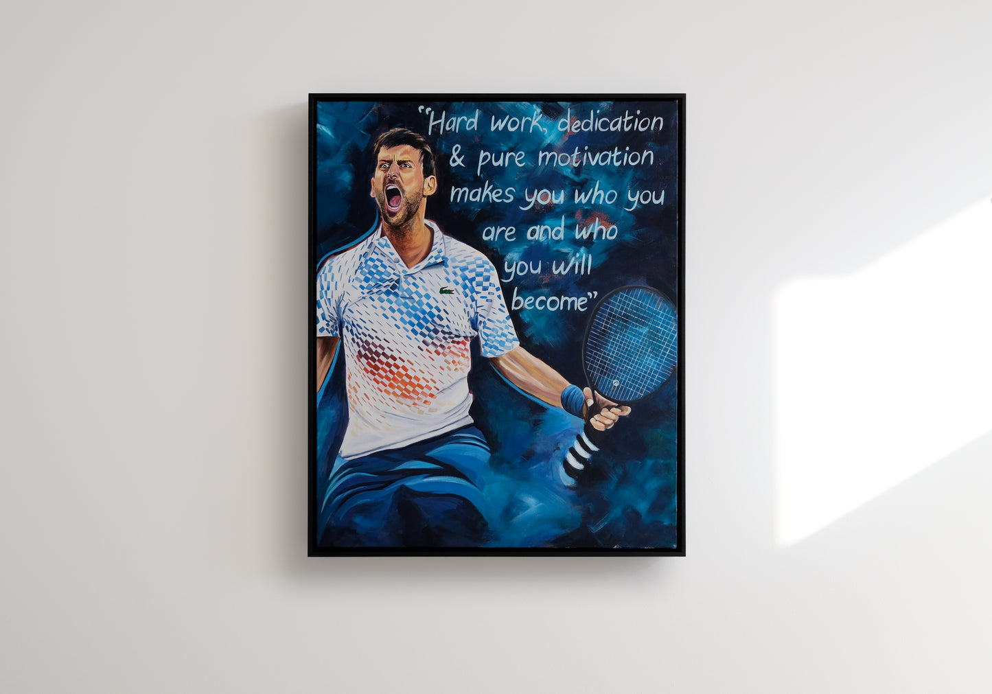 Novak Djokovic — Original Painting