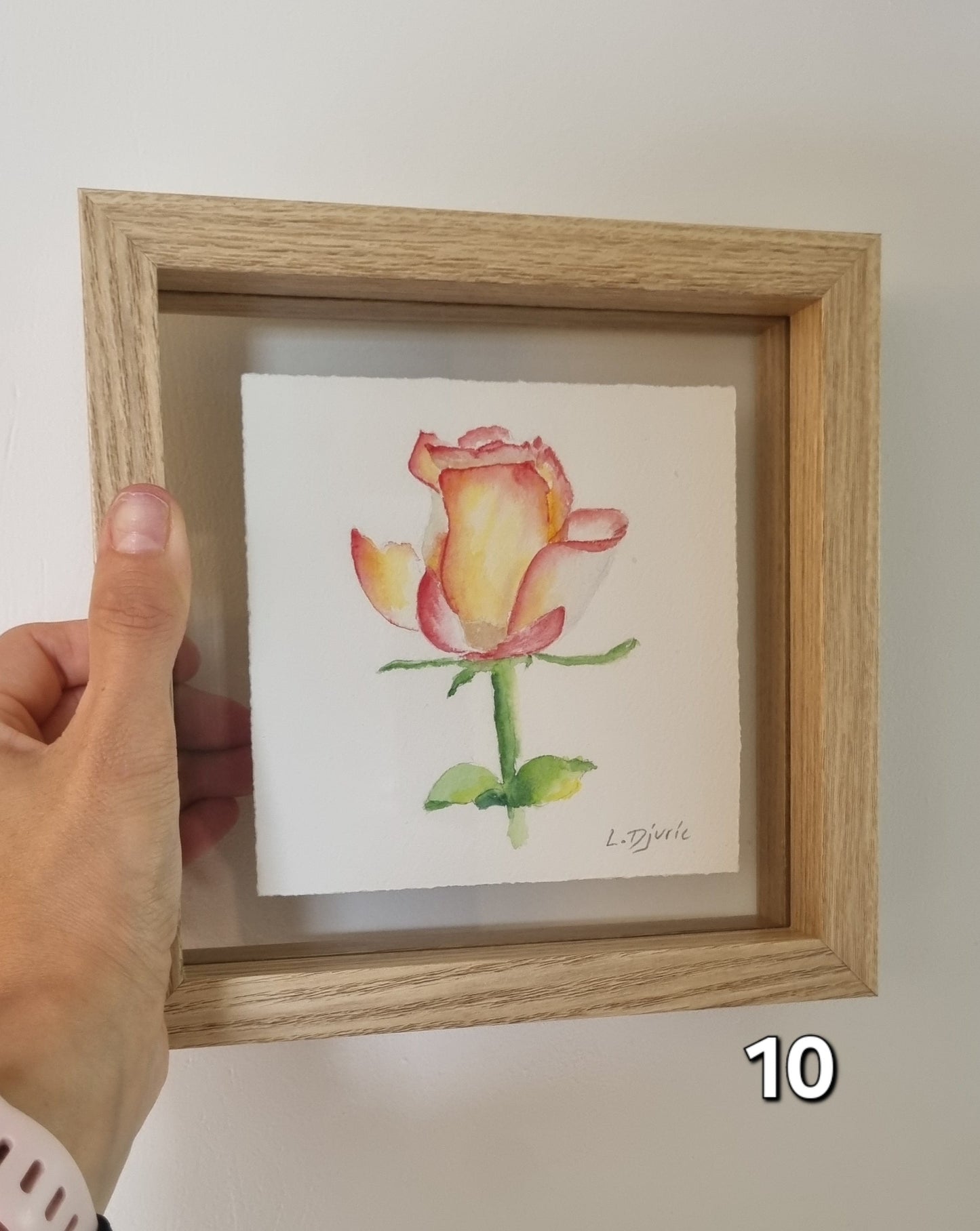 Mini Lovers — Framed Original Watercolour Paintings